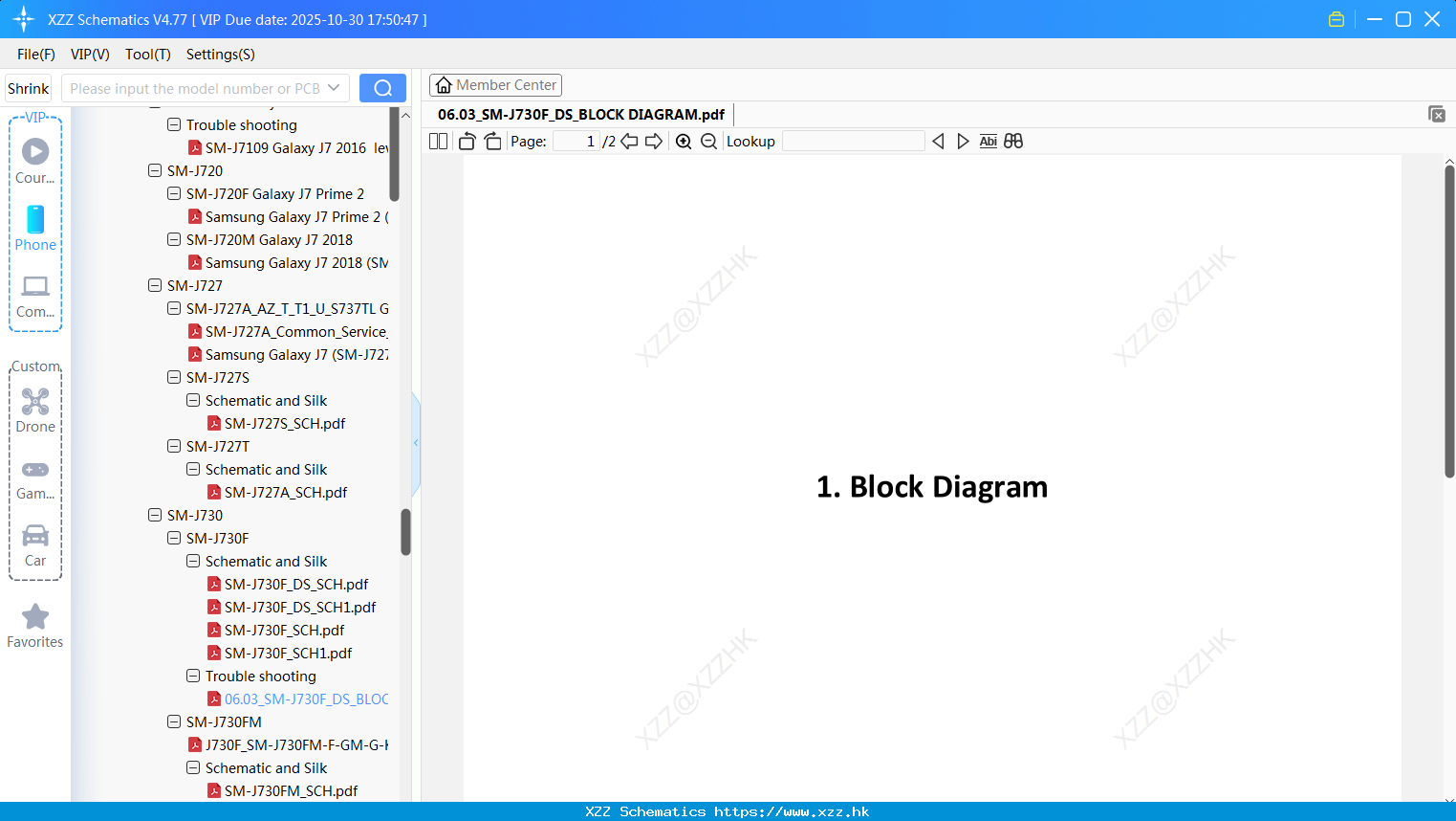 Samsung 06.03_SM-J730F_DS_BLOCK DIAGRAM